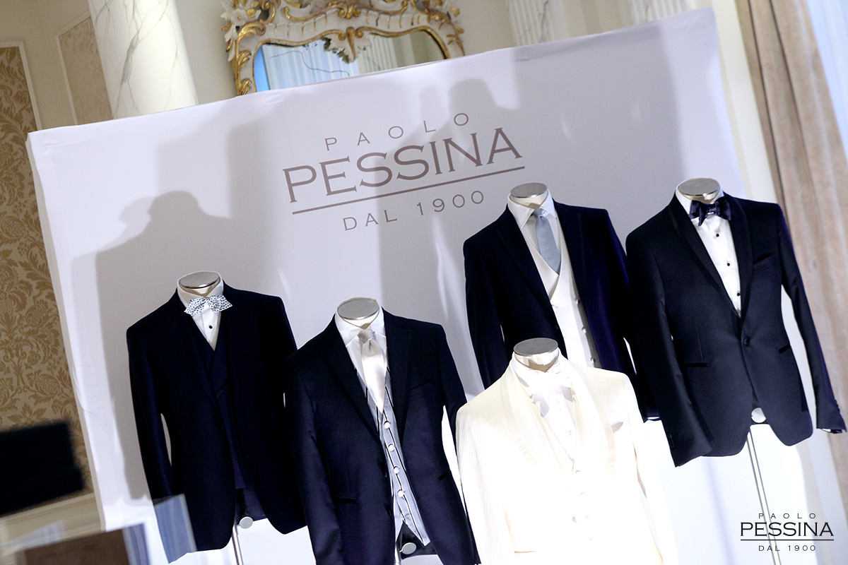 completi sposo collo lancia scialle classico Paolo Pessina Wedding